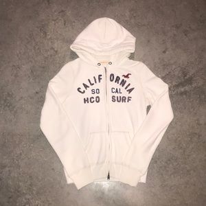 White Hollister Sweatshirt
